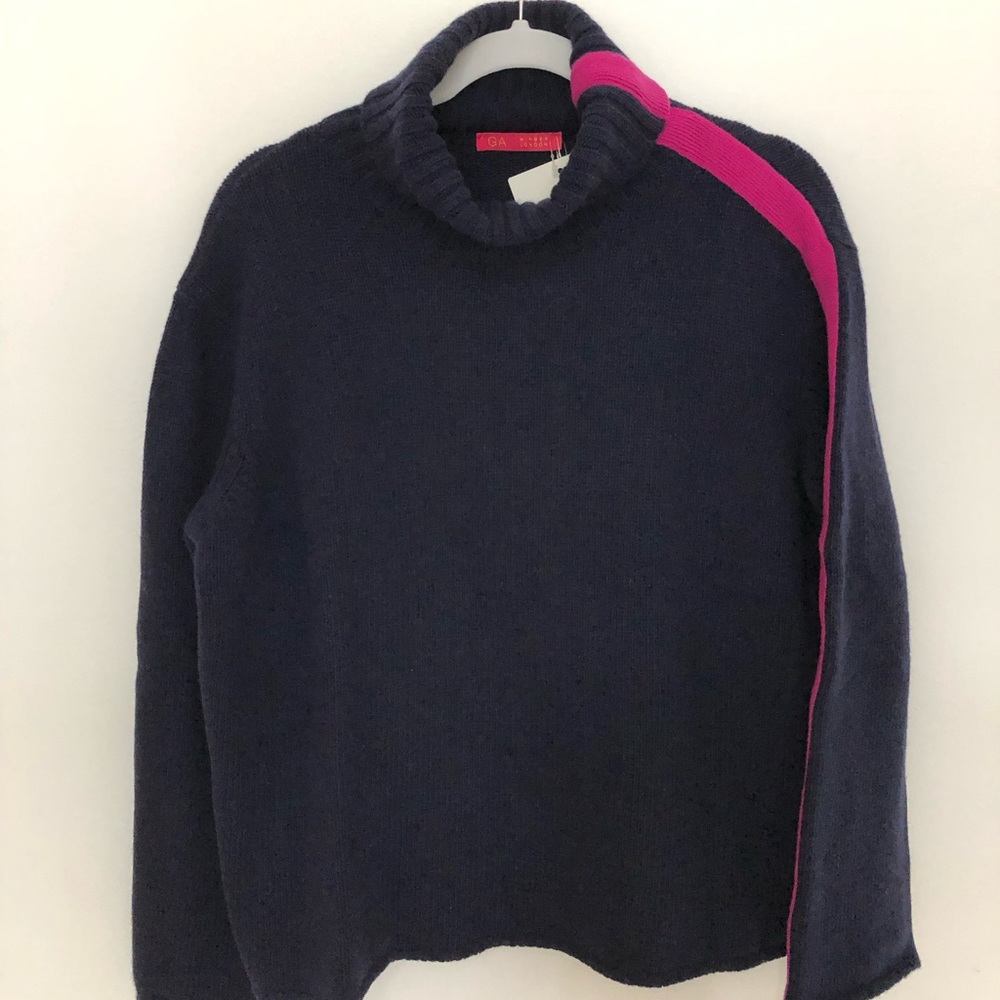 Winser London Gillian Anderson Roll Neck Sweater